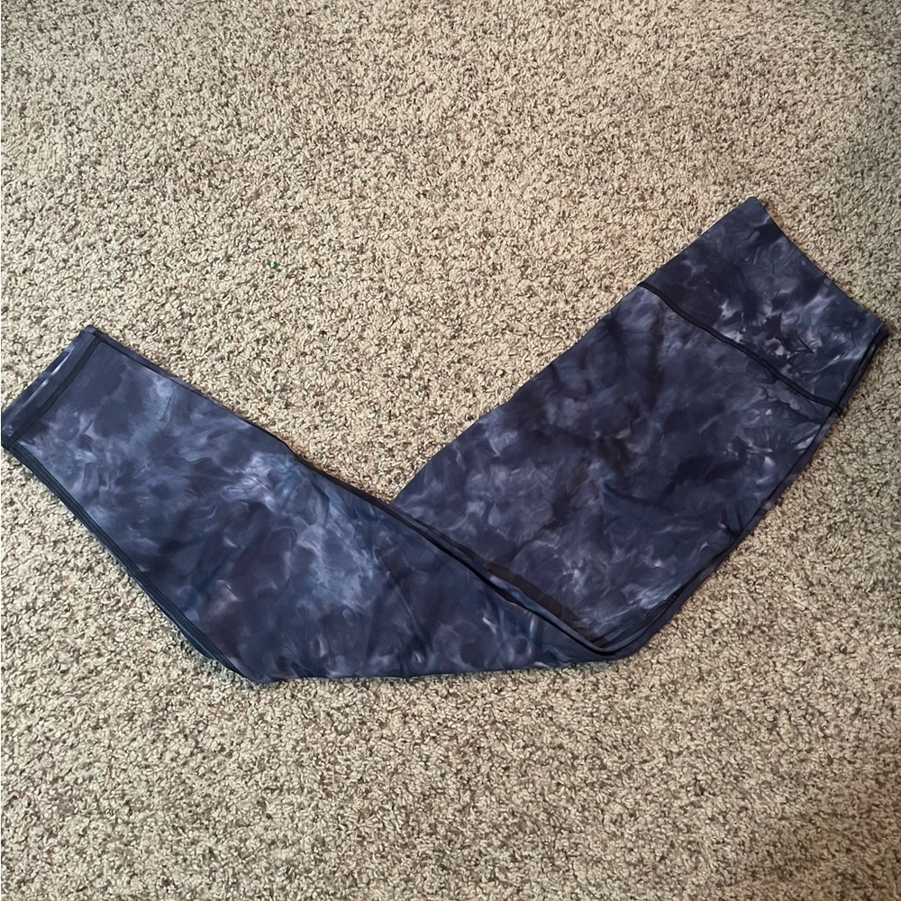 Gymshark Elevate Leggings Blue Tie Dye